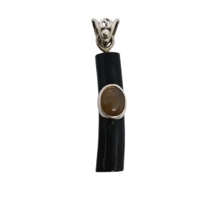 Black Coral Pendant