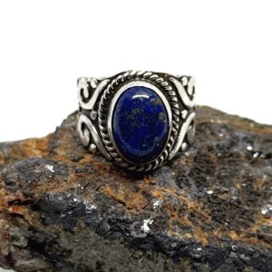Lapislazuli Adjustable Ring