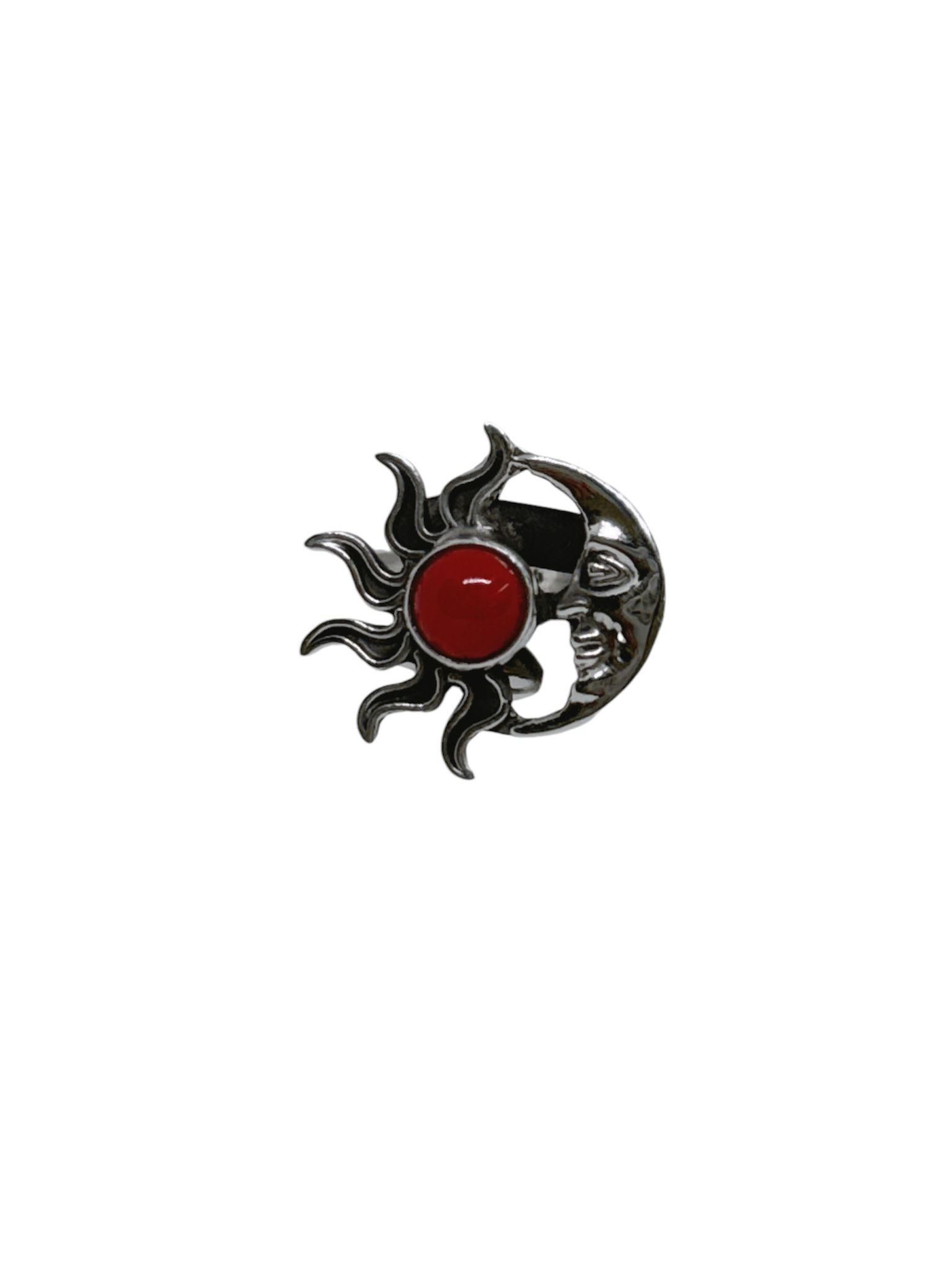 Sun & Moon 4 Piece Jewelry Set Red Coral - Image 11