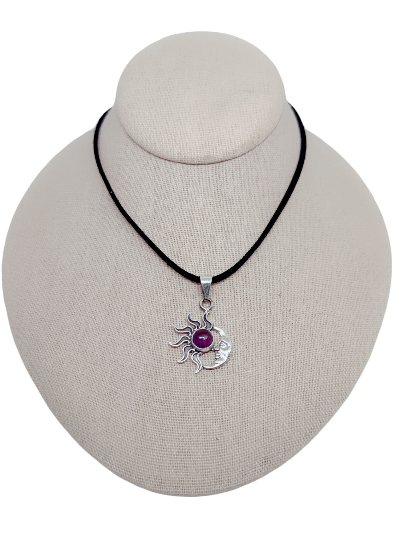Sun & Moon 4 Piece Jewelry Set Amethyst - Image 3