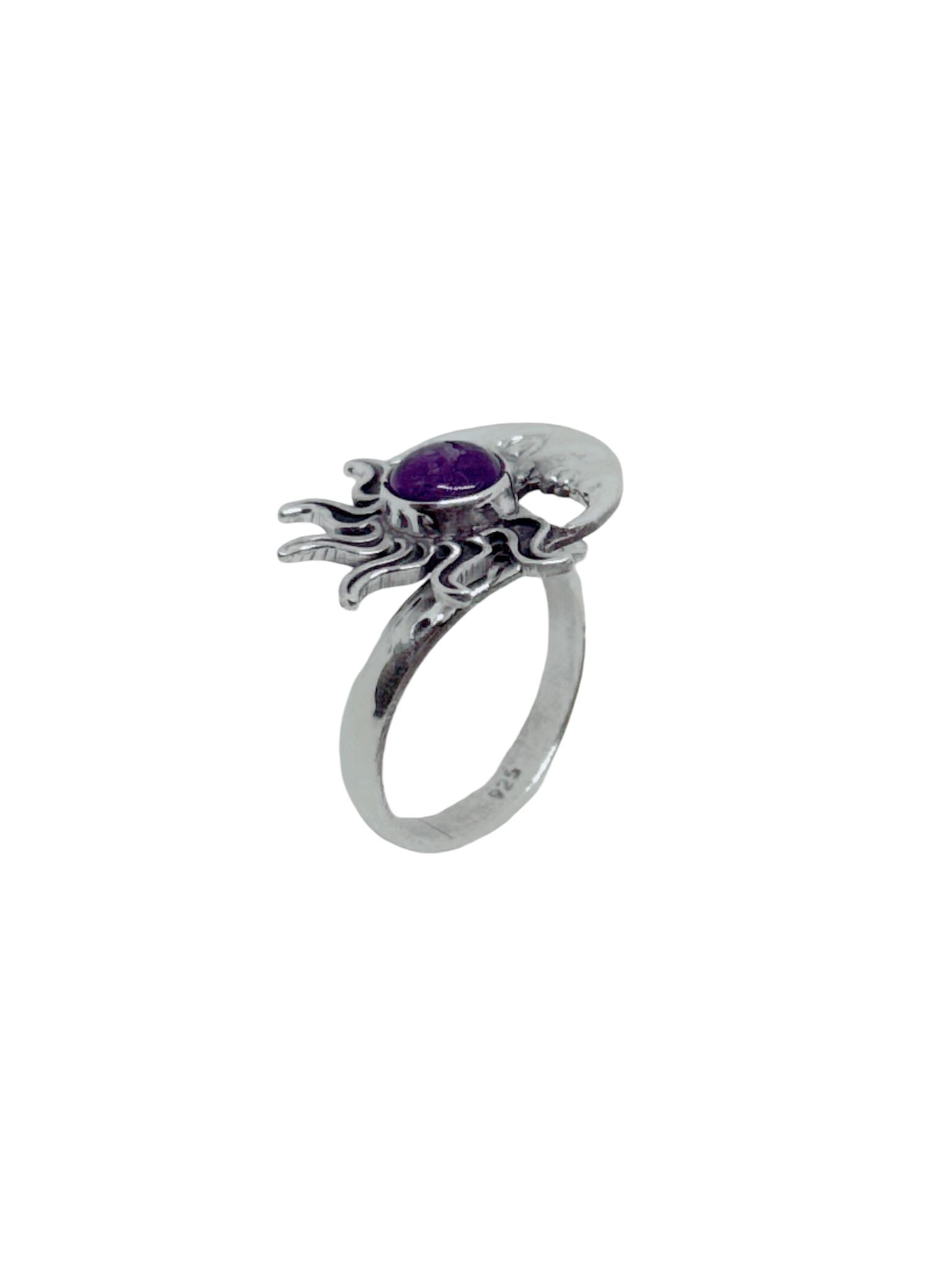 Sun & Moon 4 Piece Jewelry Set Amethyst - Image 9