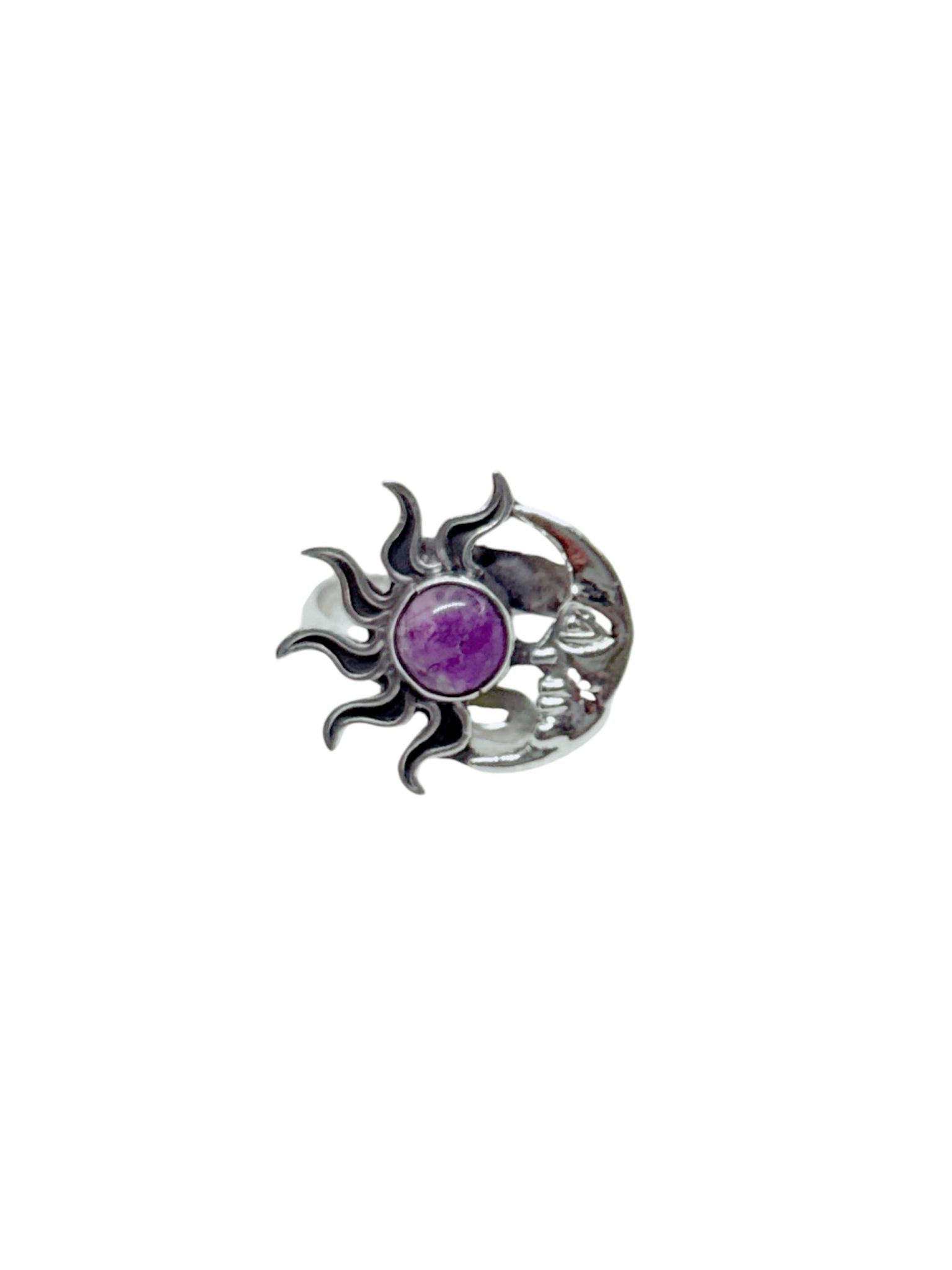 Sun & Moon 4 Piece Jewelry Set Amethyst - Image 8
