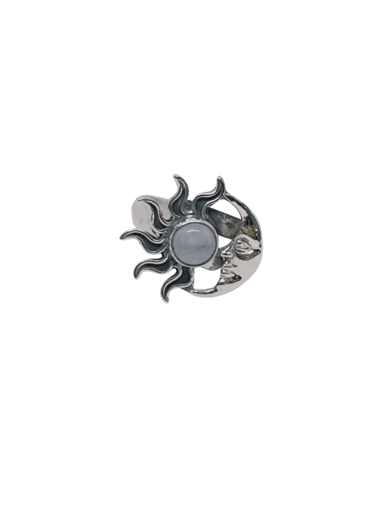 Sun & Moon 4 Piece Jewelry Set Rainbow Moonstone - Image 8